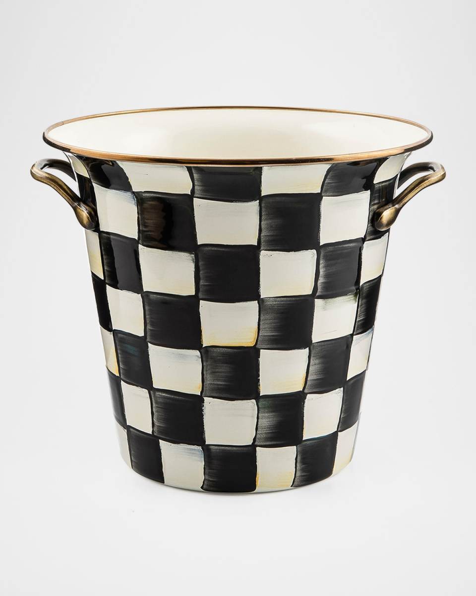Courtly Check Enamel Wine Cooler